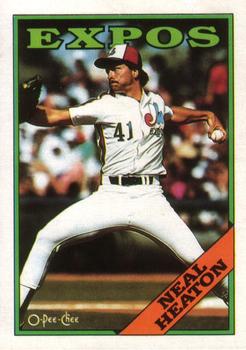 1988 O-Pee-Chee Baseball Cards 354     Neal Heaton